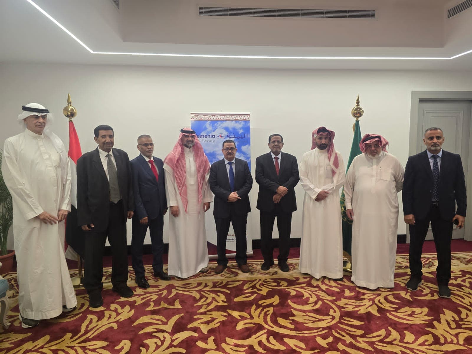 مجلس إدارة الخطوط الجوية اليمنية يعقد اجتماعه الدوري لمناقشة الخطط والجهود التشغيلية والتطويرية