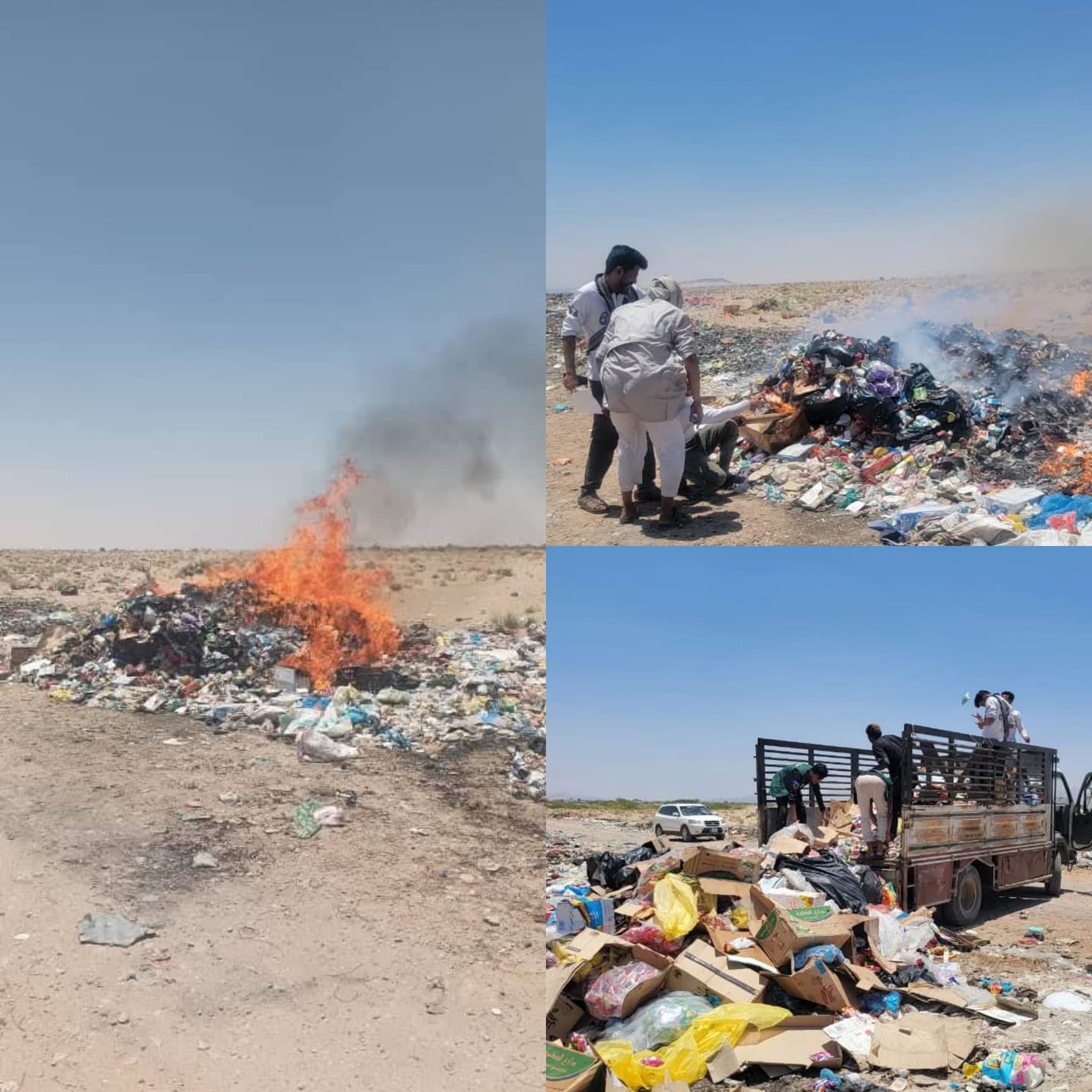 اتلاف 5 اطنان من المواد الغذائية والاستهلاكية المنتهية الصلاحية بشبوة