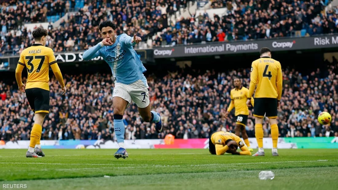 مرموش "يكسر صيامه" ويسجل أول هدف.. السيتي يحقق فوزا ثمينا