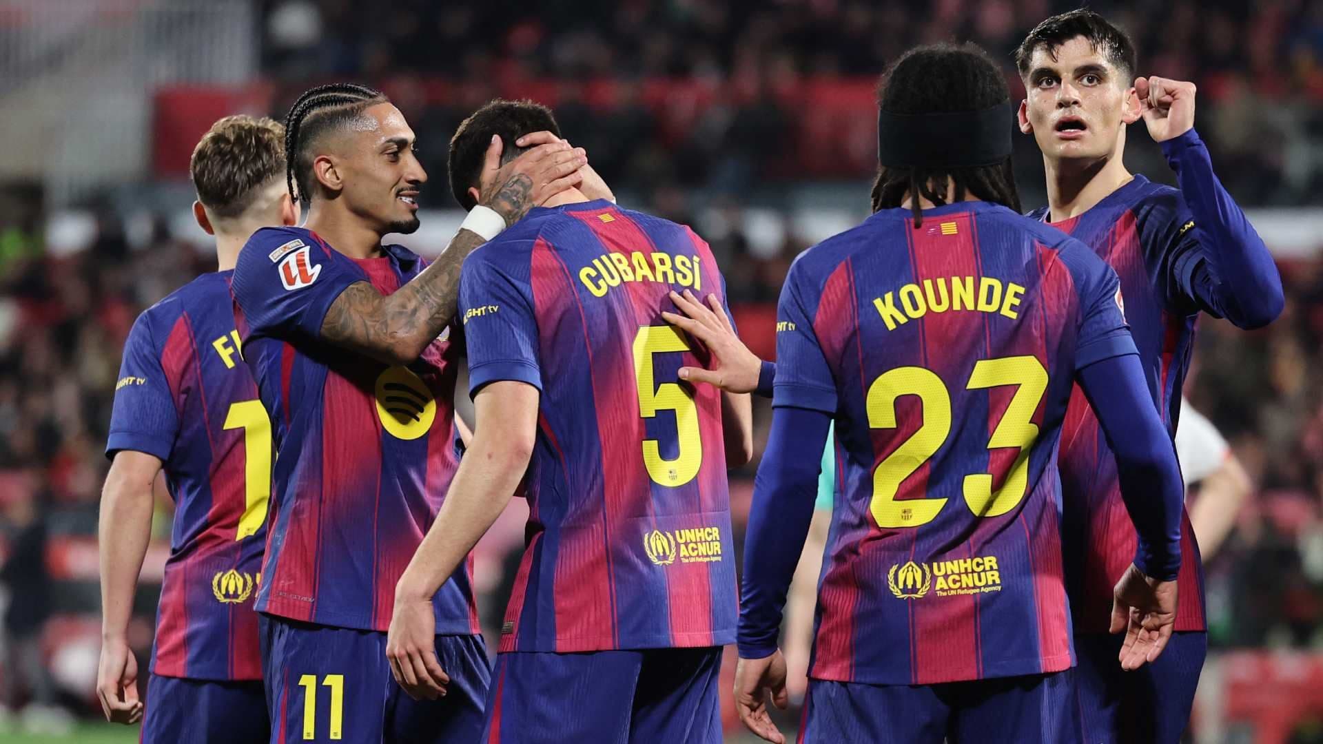 التشكيل المتوقع لبرشلونة.. رافينيا بديلًا أمام إشبيلية