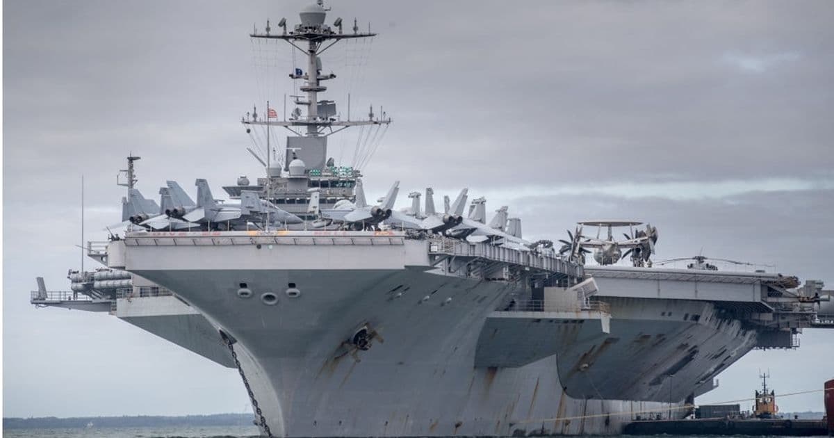 حاملة الطائرات الأمريكية "جورج بوش" تتجه للخليج عبر جنوب إفريقيا لتفادي الحوثيين