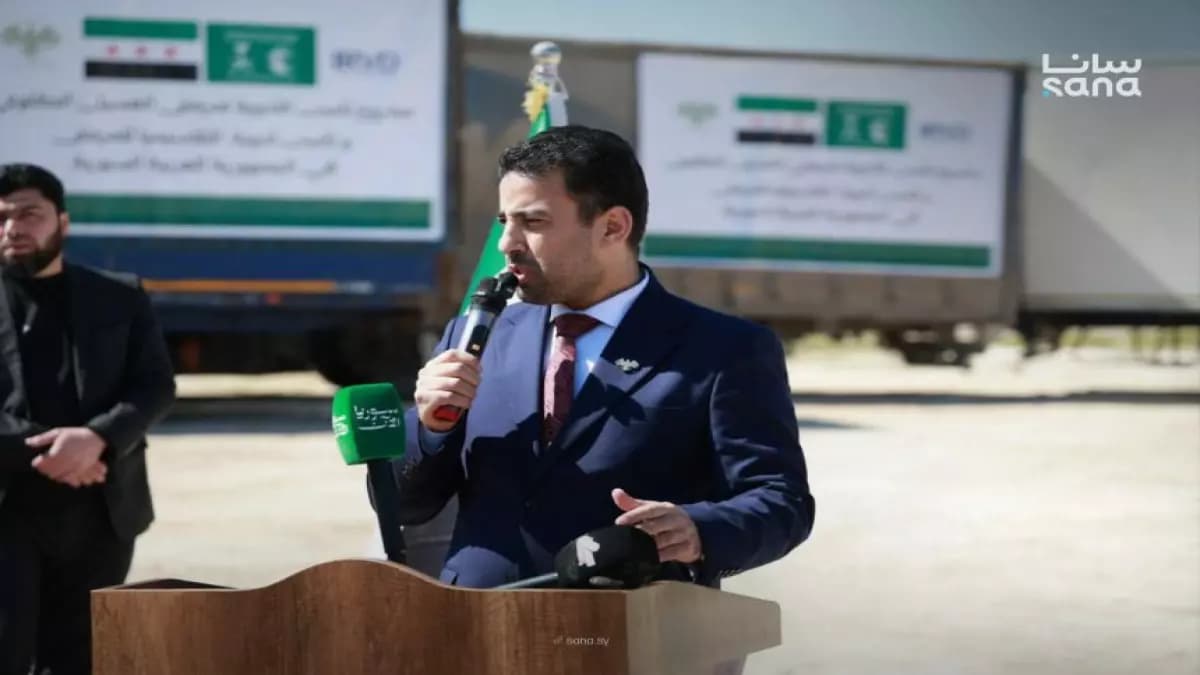 عاجل: 10 شاحنات أدوية تنقذ مرضى التلاسيميا في سوريا... مساعدة سعودية تكفي لعام كامل!