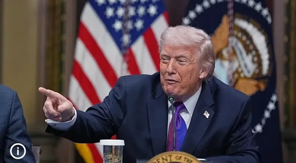 ترمب يهدد إيران novamente: شن حرب برية وطرد لاريجاني