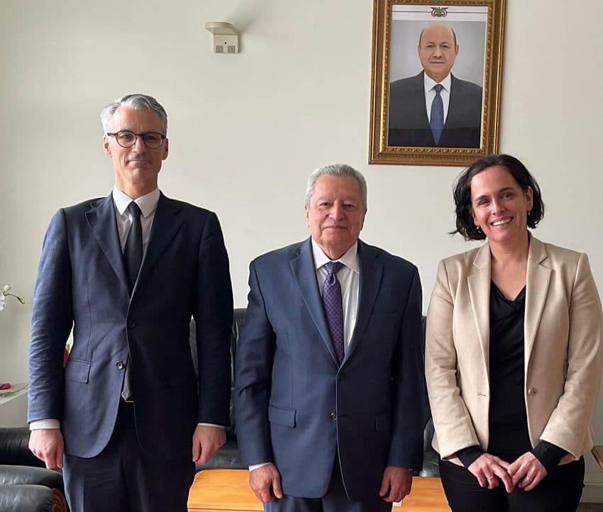 اليمن والاتحاد الأوروبي يبحثان تعزيز التعاون ودعم مسار التنمية