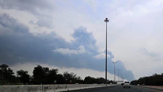 هجوم إيراني بطائرات مسيرة على مطار الكويت الدولي يستهدف خزانات الوقود