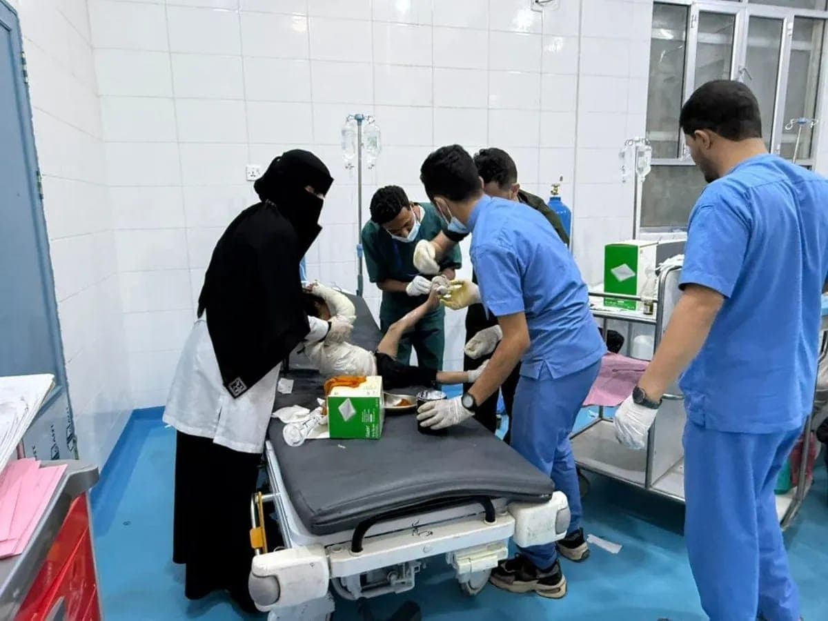 حريق مروّع في مأرب يخلّف 7 قتلى بينهم 6 أطفال