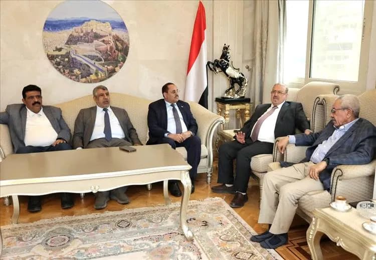 بركاني وأبوحورية يبحثان استكمال ترتيبات البرلمان وتعزيز التنسيق مع الحكومة