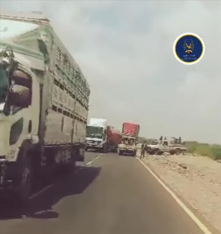 أمن أبين يُغلق الطرق بعد انتهاء الاحتجاجات في حسان