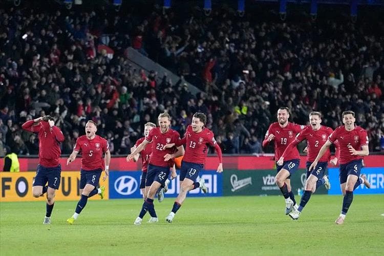 تشيك تتأهل لكأس العالم 2026 بعد ركلات الترجيح أمام الدنمارك