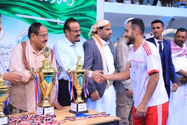ختام بطولة السعودية لتنمية وإعمار اليمن في كرة اليد بمنطقة مأرب