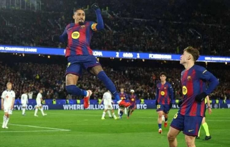 برشلونة يتأهل إلى دور الـ 16 في دوري أبطال أوروبا