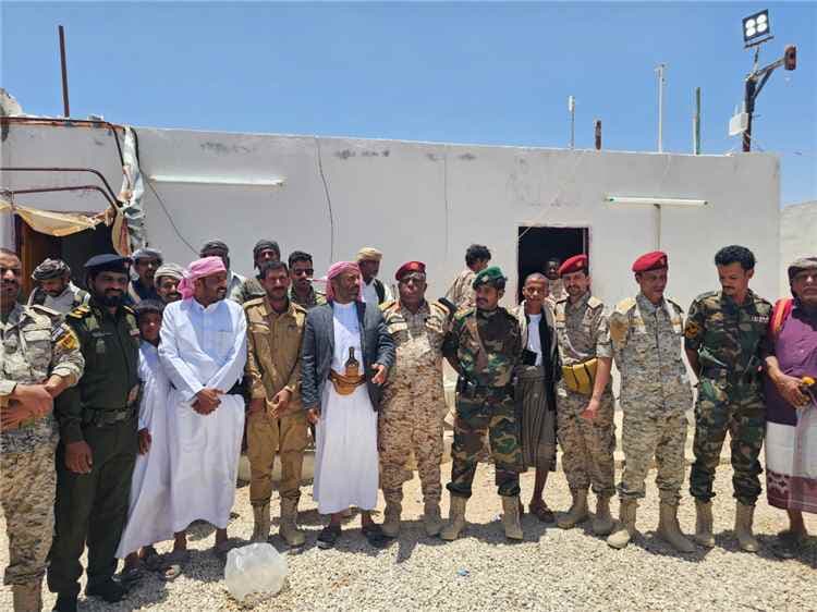 قيادات ووجهاء حضرموت يحيون عيد الأضحى مع أبطال قوات حماية حضرموت