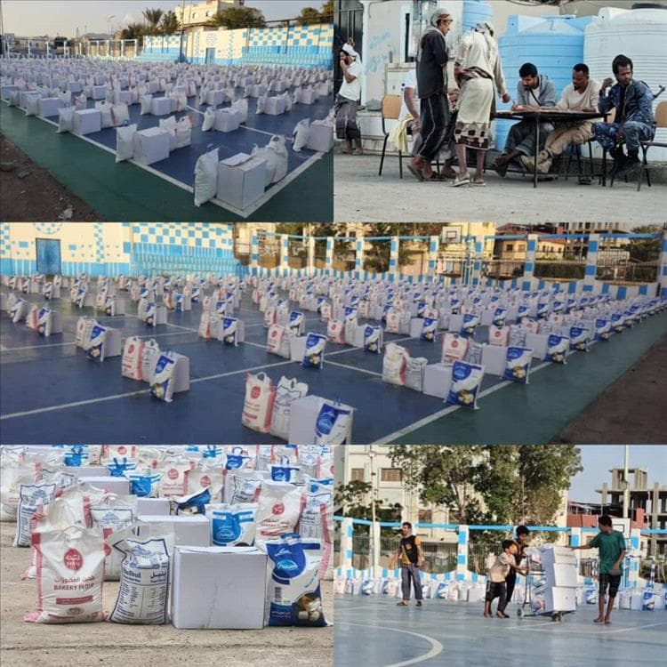 بدعم قيادة القوات المشتركة.. مبادرة العبيدي توزع السلة الغذائية على الأسر المحتاجة في عدن