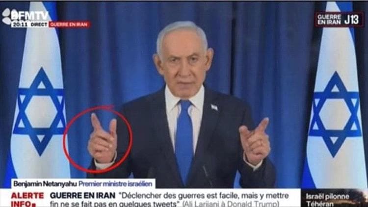 ستة أصابع تُشعل الجدل.. ما حقيقة اغتيال نتنياهو وفيديو الذكاء الاصطناعي؟