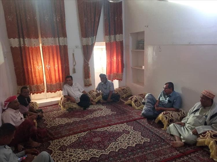 حاضرة حضرموت وكنده بمدينة القطن في زياره لعدد من الشخصيات والواجهات الاجتماعيه في رابع عيد الفطر