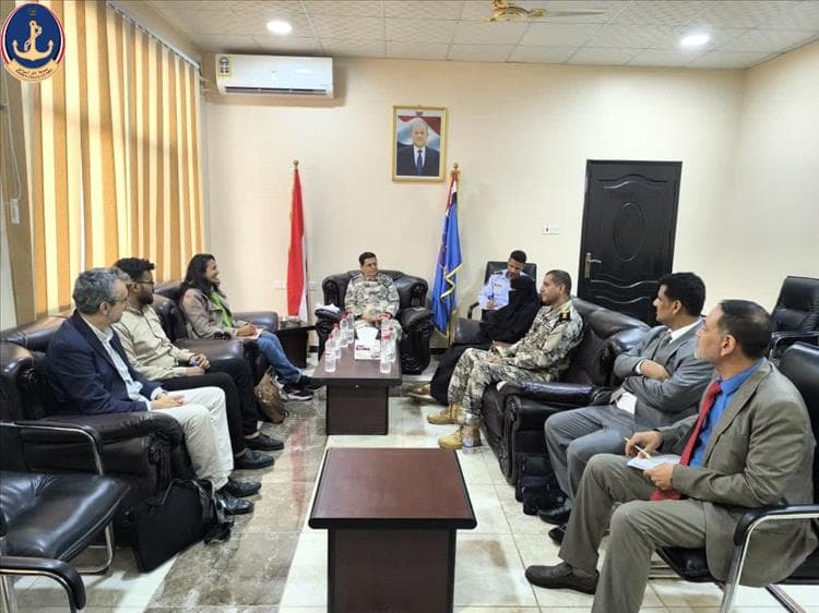 مصلحة خفر السواحل اليمنية تعقد اجتماعًا مع فريق الخبراء المعني باليمن التابع لمجلس الأمن