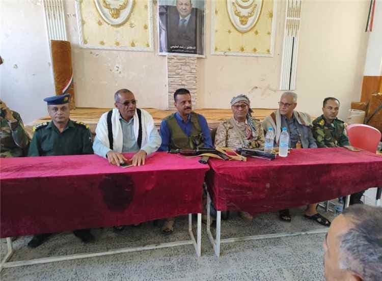 مديرية المسراخ  تعلن النفير العام لإسناد الجيش الوطني ومواجهة مليشيات الحوثي