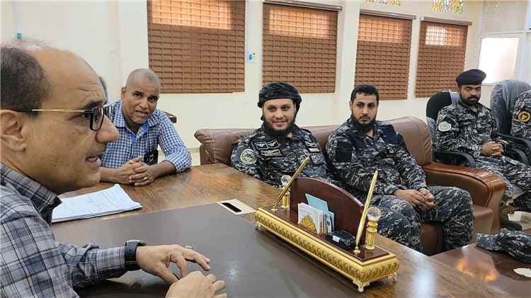 مدير عام دارسعد وقائد حرس المنشآت يتفقان: حماية المرافق الحكومية خط أحمر