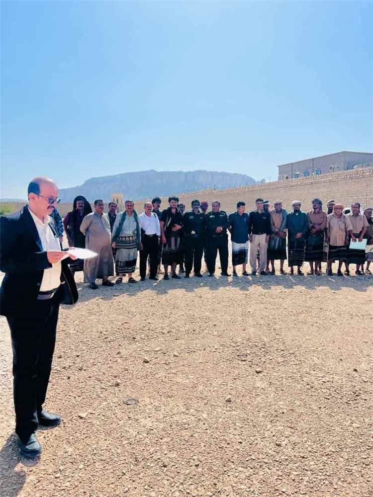 تنفيذ حكم القصاص الشرعي بحق مدان بقتل شخصين في شبوة