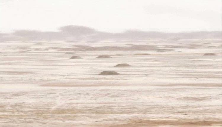 أمطار غزيرة وسيول جارفة تجتاح محافظة شبوة