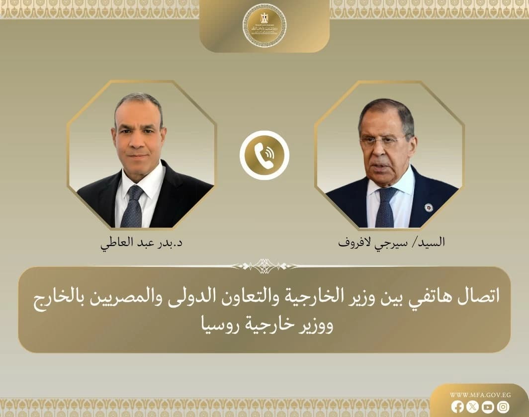 وزير خارجية مصر للافروف: ضرورة التهدئة الفورية وتغليب الحوار لاحتواء الصراع الإقليمي