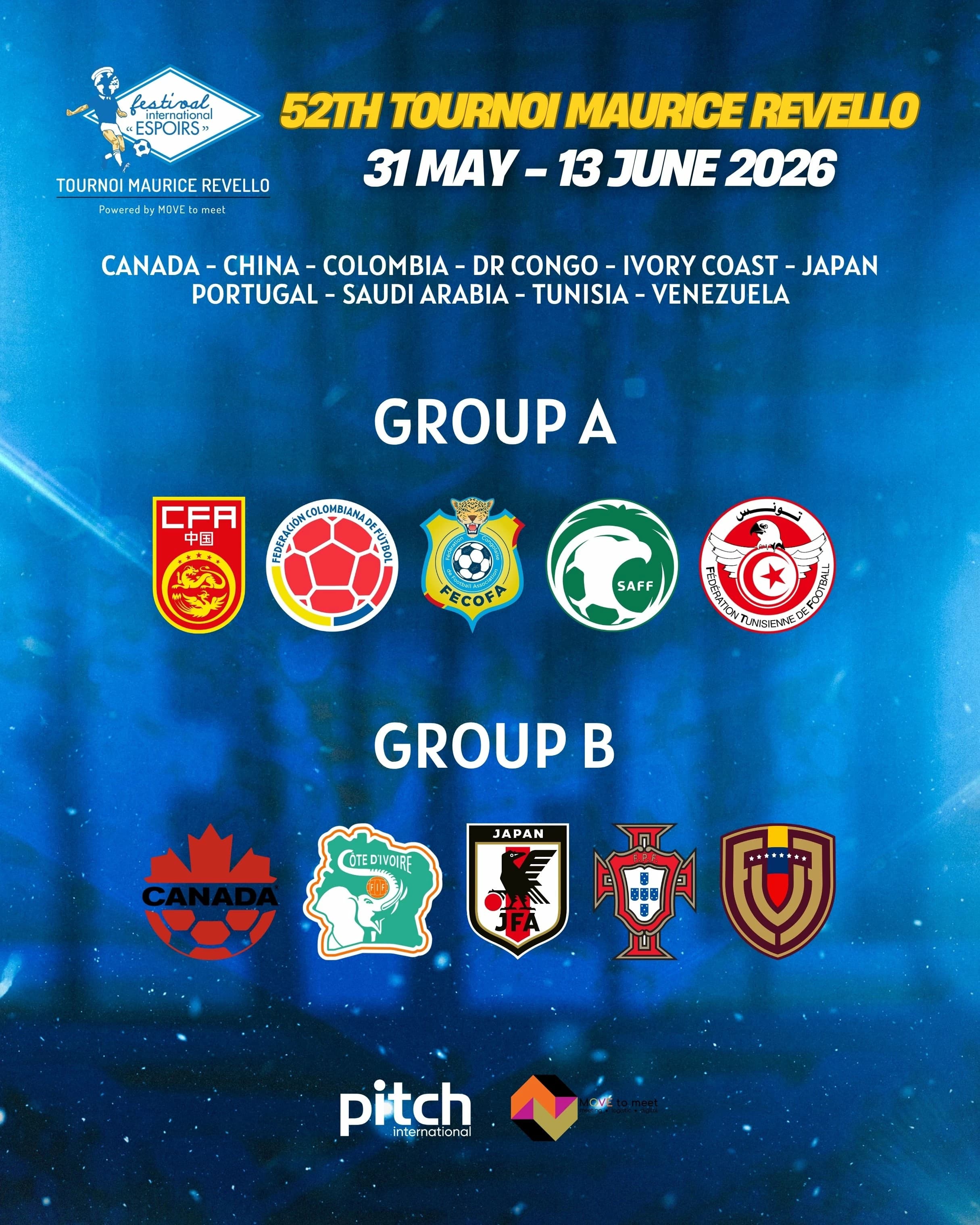 مطلع بارد للجنة المنظمة: الأخضر السعودي في المجموعة الأولى لبطولة تولون الدولية تحت 23 سنة