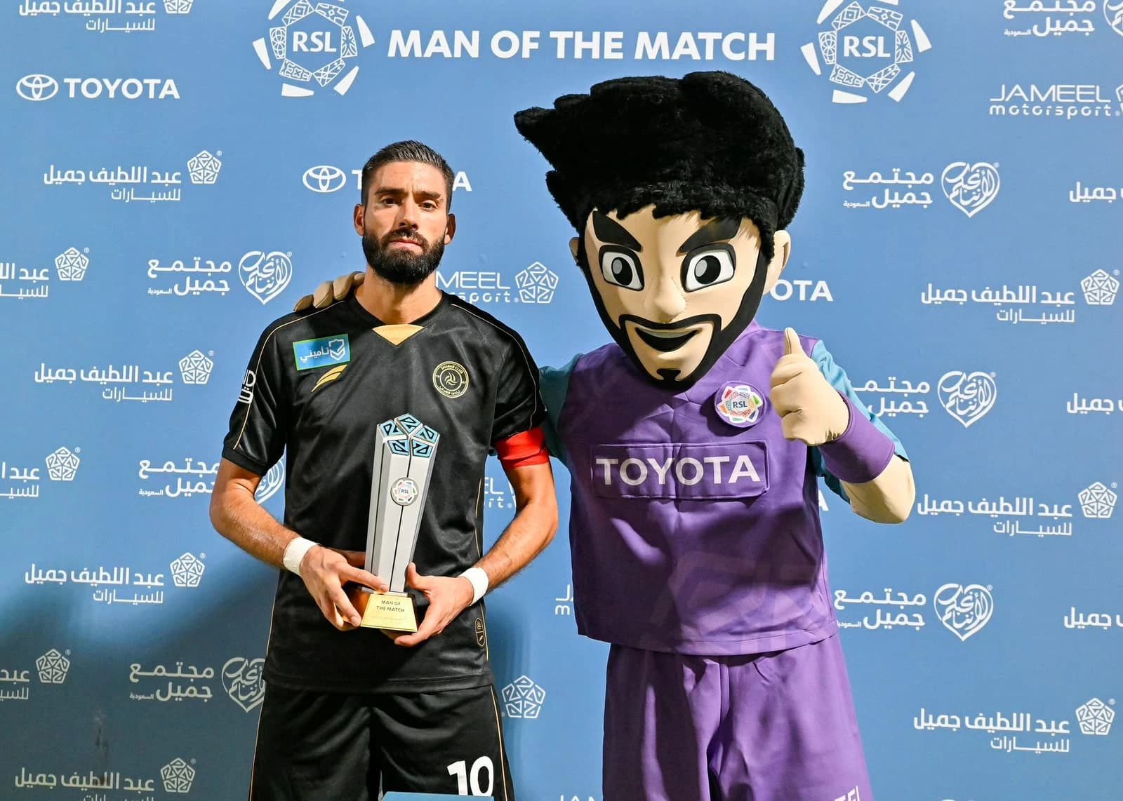 كاراسكو يحتل المركز الرابع في قائمة أهداف الشباب السعودي