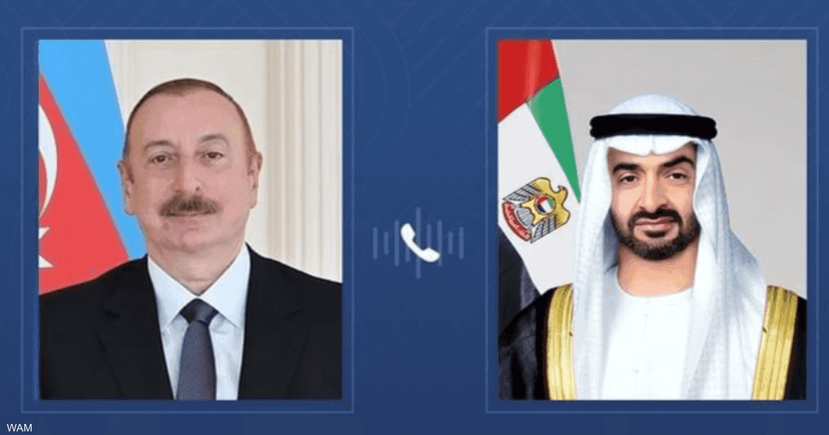 رئيس الإمارات يدين الاعتداءات الإيرانية على أذربيجان