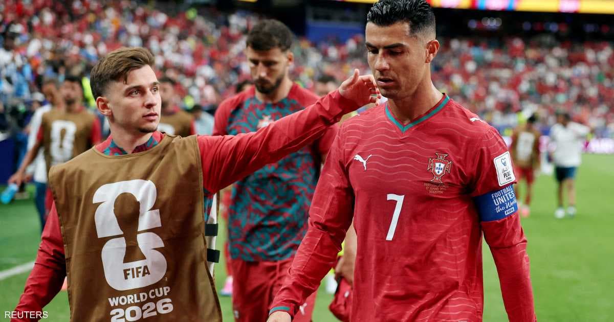 رونالدو بعيد عن مستواه في مباريات كأس العالم رغم إشادات مدرب البرتغال