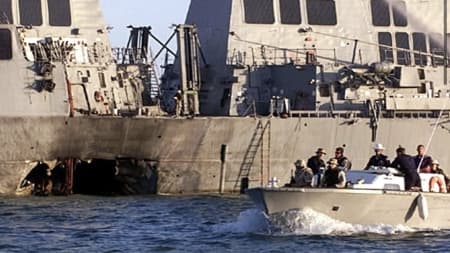 واشنطن: تصريحات ترامب عن هجوم “يو إس إس كول” تعيد الجدل حول دور إيران ومحاكمة النشيري في غوانتانامو