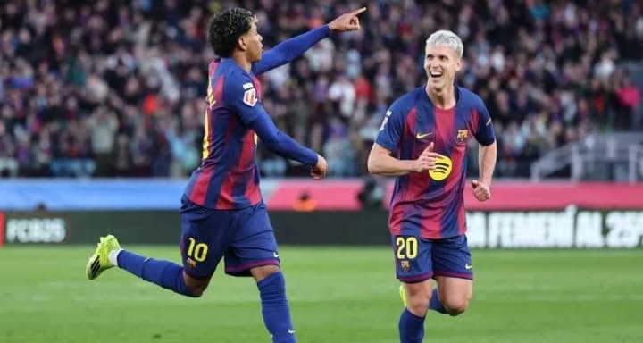 برشلونة يكتسح مايوركا ويعزز صدراته