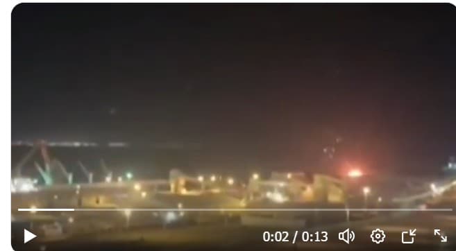 Scenes of the burning of the port of Eilat with a new Yemeni attack