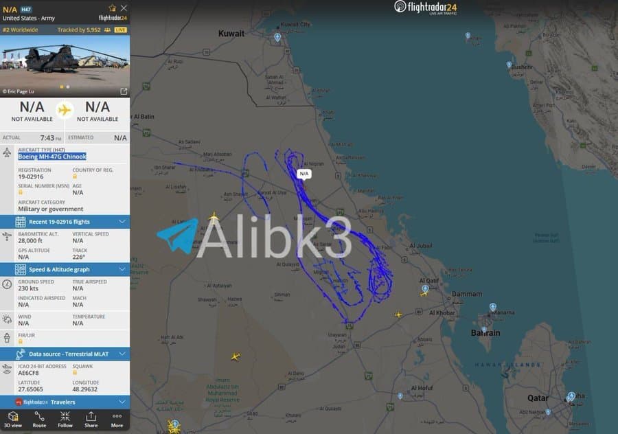 A rescue mission or a search for F-35 debris? American movements in Saudi Arabia raise questions