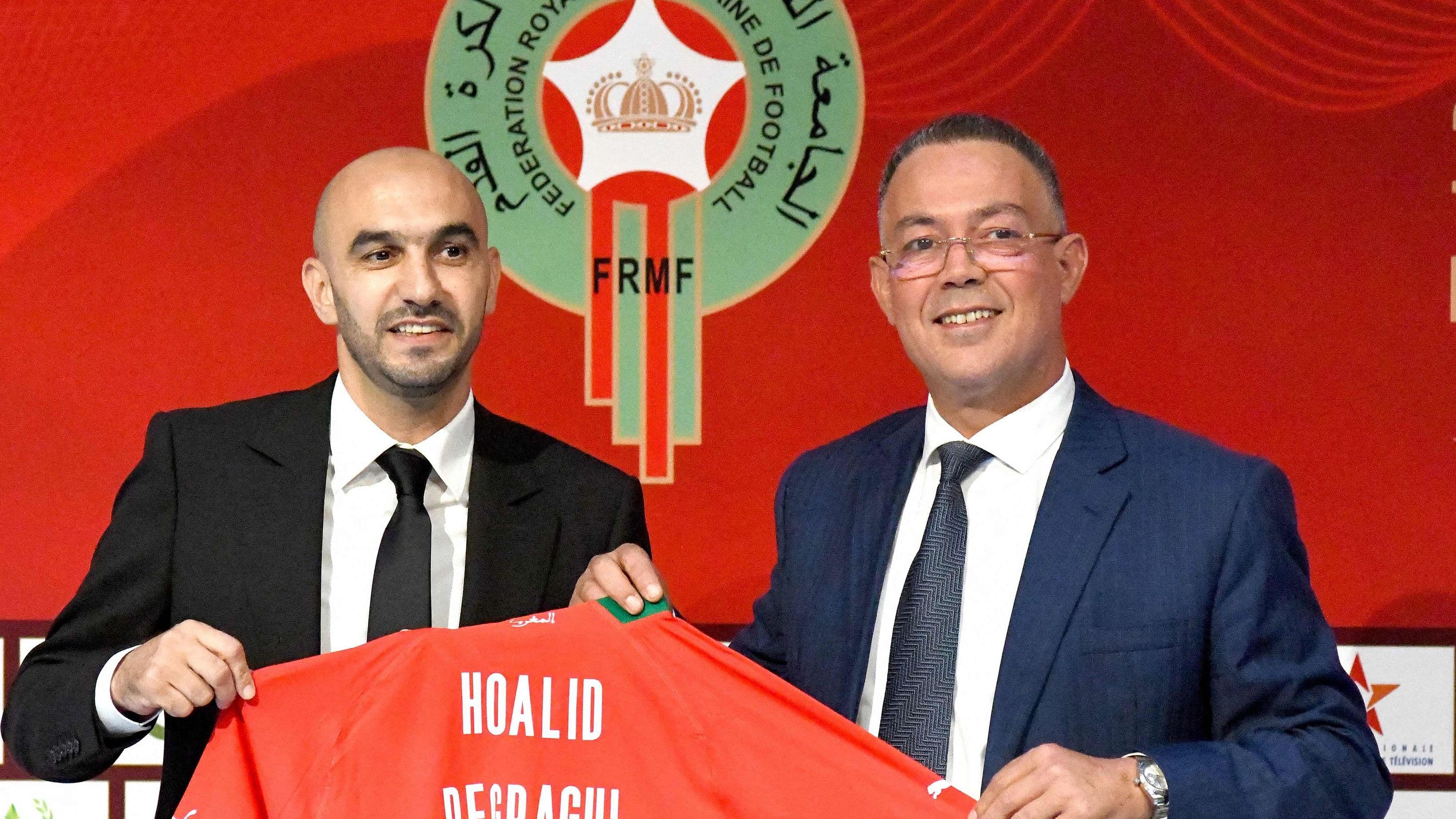 بعد طول انتظار.. لقجع يعلن رحيل الركراكي