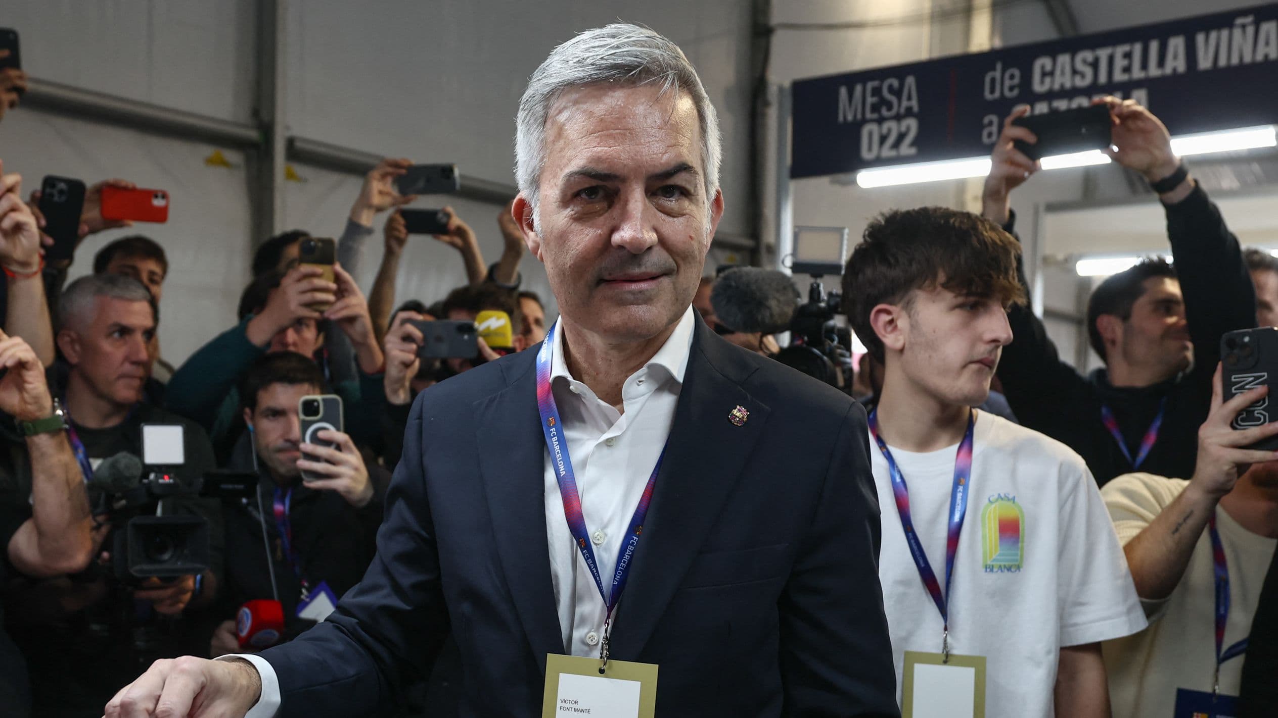 فونت يعترف بفوز لابورتا.. ويكشف سبب ندمه