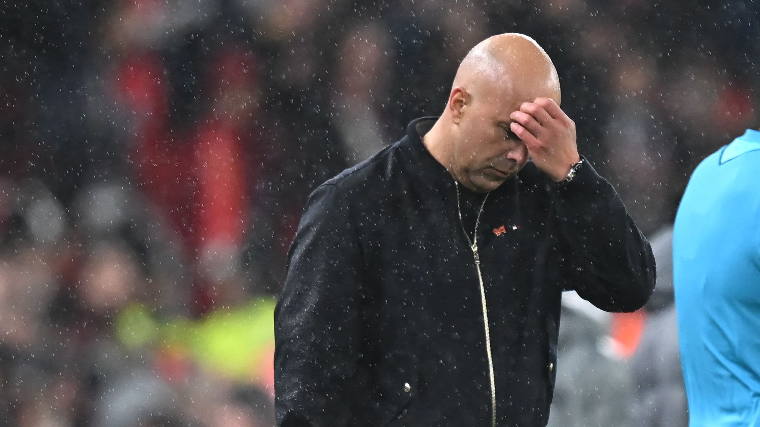 سلوت وراء سقوط ليفربول في دوري الأبطال