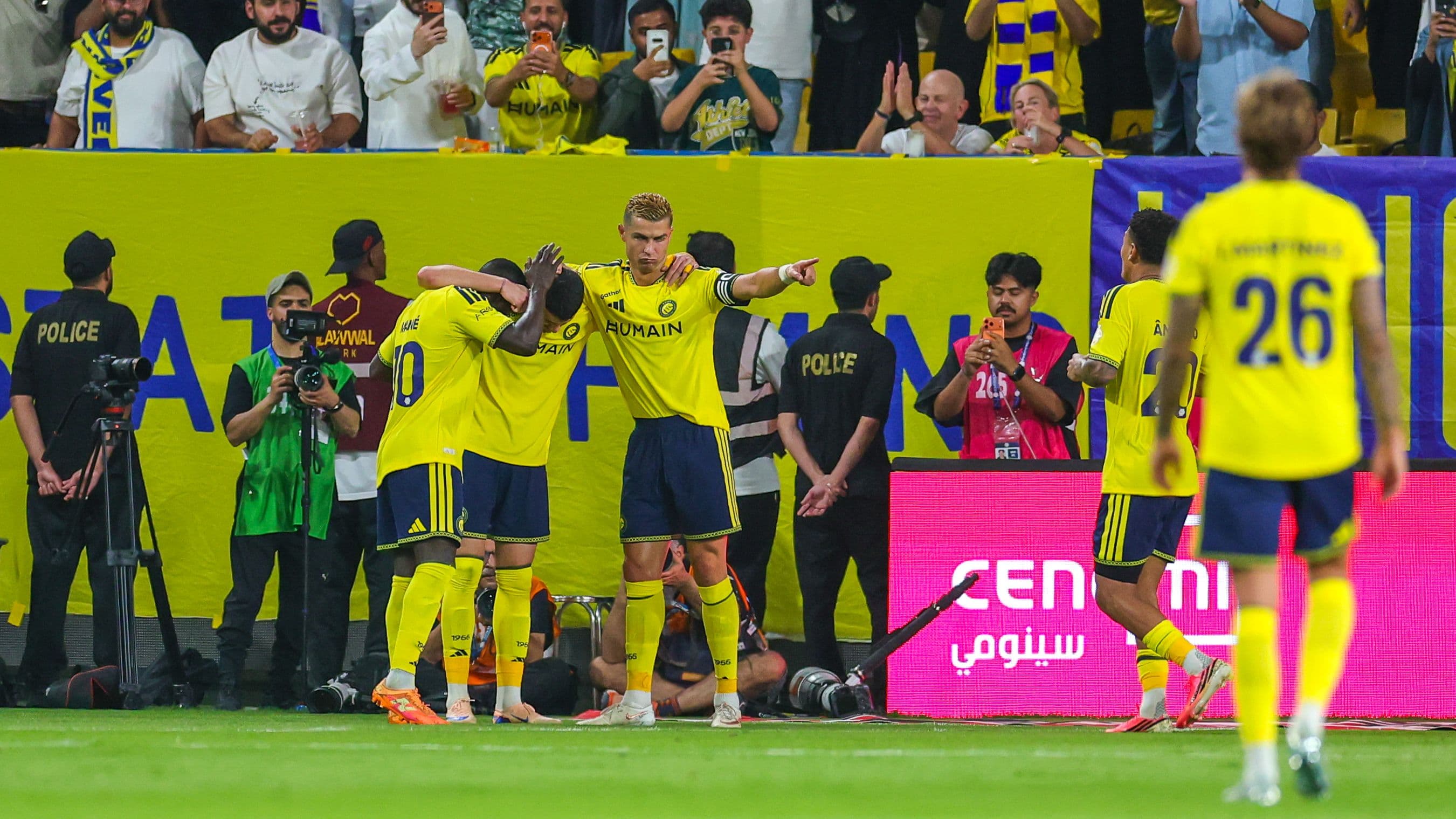 نصر يواصل سلسلته القياسية في دوري روشن ويكسر الرقم العالمي للريفر بليت