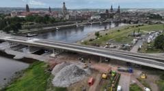 Large parts of Dresden to be evacuated after 250kg WW2 bomb found