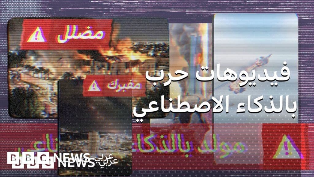 صور وفيديوهات مزيفة حول الحرب في إيران والمنطقة | بي بي سي تقصي الحقائق