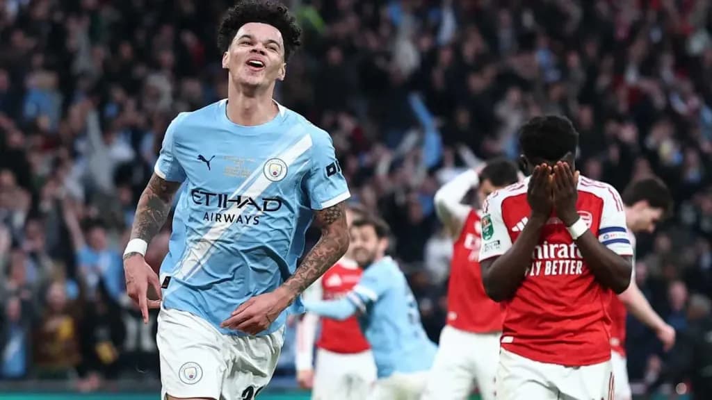 كارثة أرسنال! مانشستر سيتي يسحق الآلبي ويحرمهم من الرباعية.. هدفين يغيران التاريخ!