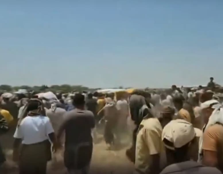 حجة.. تشييع ضحايا القصف الصاروخي الحوثي في حيران