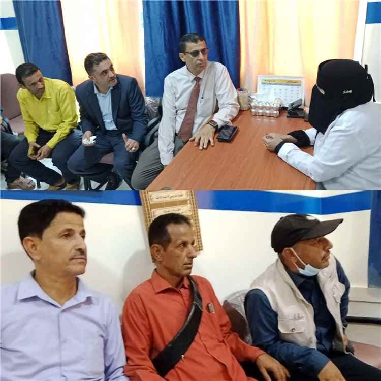 مدير صحة لحج: مركز الأمومة والطفولة في ردفان يمثل نموذجاً مثالياً للخدمات الصحية