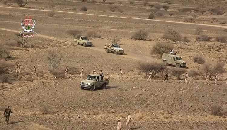 العمالقة يجريون مناورة عسكرية بالذخيرة الحية في تهامة