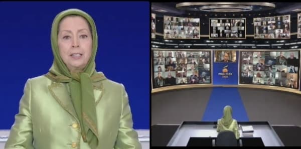 باريس: رجوي تدعو العالم للاعتراف بإسقاط النظام الإيراني «حلًا وحيدًا» للأزمة